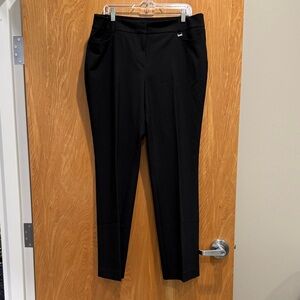 Anne Klein Classic Black Cropped Pants